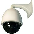 Security Labs Weatherproof PTZ Dome Security Camera with 22x Zoom (Color)
