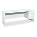 HON 38856RQQ 38000 72 by 24 by 29-1/2-Inch Single Right Pedastal Credenza, Light Gray Frame/Top