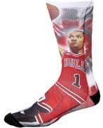 Chicago Bulls Derrick Rose Tye Dye Socks