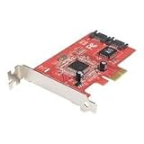 Startechcom 2 Port Pci Express Internal Sata Controller Card Storage Controller raid Sata 300 300 Mbps Raid 0 1 Jbod Pci Express X1