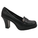 Mudd Althea Womens Stacked Heel Dressy Shoes