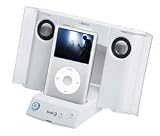 Logic3 I station3 Mip103e Speaker System White For Ipod With Dock Connector ipod 3g 4g 5g Photo Mini Nano Touch Classic Iphone