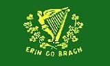 Erin Go Bragh Flag 3x5 3 x 5 NEW IRELAND IRISH Banner