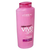 L'Oreal Vive Pro Nutri Gloss Shampoo, For Medium To Long, That's Damaged Hair 13 fl oz (384 ml)
