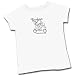 Synergy Swanky Vespa Girl Girl Cut Tee