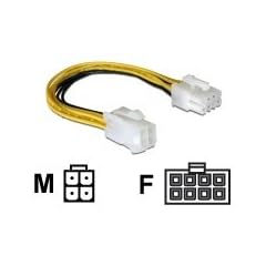 DELOCK Kabel Power 8pin EPS zu 4pin ATX/P4