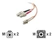 CABLE,FIBER,LC/SC,1M,DUPLEX,62.5/125
