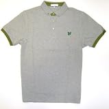2010 Lyle & Scott Green Eagle Contrast Cuff Polo Shirt
