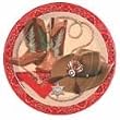 Ride 'em Cowboy Western Party Supplies (8 Plates, Cups & 16 Napkins)