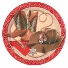 Ride 'em Cowboy Western Party Supplies (8 Plates, Cups & 16 Napkins)