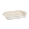 Le Creuset Stoneware Rectangular Dish, Almond, 32 cm