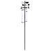 Brema 140590 Gartenthermometer mit Wetterfahne und Regenmesser