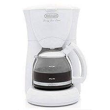 DeLonghi DC50W Twenty Four Seven 4-Cup Drip Coffee Maker (White) by DeLonghi