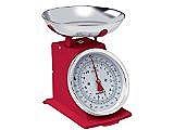 Hanson Traditional Kitchen Scale, 5kg, Red