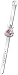 Tous les produits : Hannah Montana - 24369 - Montre Fille Quartz Analogique - Bracelet Cuir Argent (Import Allemagne)