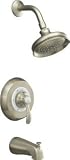 Tub And Shower Set by Kohler - K-T12007-4 in Vibrant Brushed Nickel