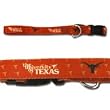 SMALL COLLAR / LEAD SET - Texas Longhorns - NCAA Football Dog Collars
