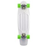Penny Skateboards Nickel Complete 27" Skateboard, White/Green