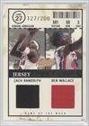 2004-05 Fleer Authentix Game of the Week Jerseys #RW - Zach Randolph/200/Ben Wallace/200