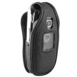 Leather Case With Standard Clip For Samsung Sch-a870
