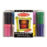 Melissa & Doug Deluxe Poster Paint Set (10 Bottles)