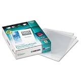 Avery Diamond Clear Heavyweight 8 1/2 x 11 Inch Sheet Protector 200 Pack (74400)
