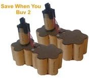 DeWalt 18v Battery Insert - Dc9096 (2.2Ah NiCd - 2-pack)