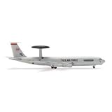 Herpa USAF E-3 Awacs 552ND Air Control Wing Tinker Afb 1/500