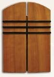 Heath Zenith 85 Modern Collection, Wired Door Chime, Solid Birch Cover, Oak Stain