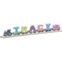 5 Letter Pastel Name and Track to Fit