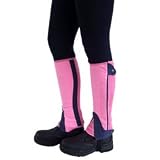 Derby House Childs Amara Half Chaps, Pink/Navy, 12 years