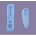 Silicon Skin Cover for Wii Remote and Nunchuk (White)