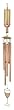 42" Handcrafted Polished Copper Wine Lover's Novelty Wind Chime