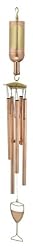 42" Handcrafted Polished Copper Wine Lover's Novelty Wind Chime
