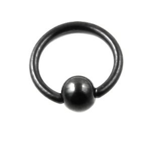 316L Single Surgical Steel Eyebrow Ring, Nipple 
