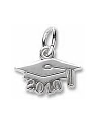 Rembrandt Charms Graduation Cap 2010 Charm