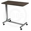 Non Tilt Overbed Table w/ Silver Vein Finish