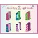 DD Discounts 356120 Striped Patterened Non Skid Toe Socks -3Pack- Case of 60