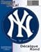 WinCraft MLB New York Yankees WCR68054091 Round Vinyl Decal, 3