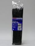 CARRAND 11-50UV/C 11 100/BAG BLK(UV)CABLE TIES