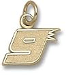 Driver Number 9 Small 5/16" Charm/Pendant -14K/10K, Stainless Steel or Gold Plated