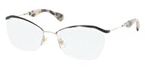 Eyeglasses Miu Miu 0MU 54LV AAV1O1 PALE GOLD/MATTE BLACK