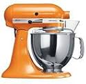 Kitchen Aid 5KSM150 Stand Mixer Tangerine Color - 220 Volts only! Will not work in the USA