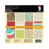 Imaginisce Hello Cupcake 6x6 Paper Pad