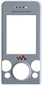 Original Sony Ericsson W580i Frontcover silver/white