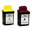 15M2328 Toner, 1,200 Page-Yield, 2/Pack, Black; Tri-Color