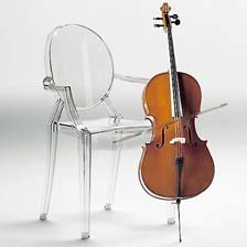 Kartell Louis Ghost Armchair Clear