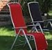 Produkt-Bild: Denver Relax rot/si Gest.:silber,Bezug rot
