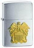 Brushed Chrome, Navy Officer Emblem