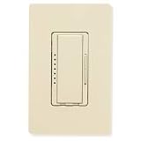 Ivory Lutron Maestro 600watt Electronic Low voltage Single Pole or Multi-Location Smart Dimmer